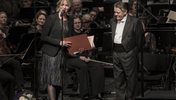 Leonijas Soningas Mūzikas balvas piešķiršanas ceremonija Marisam Jansonam Dānijā