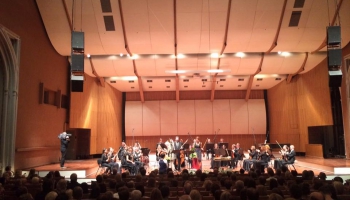 "Sinfonietta Rīga" sezonas atklāšanas koncerts. Solisti - Vineta Sareika un Gregors Zīgls
