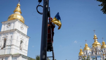 Neatkarības dienā Ukrainā aicina nepulcēties plašos pasākumos