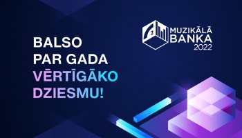 Sākas “Muzikālās bankas 2022” finālbalsojums