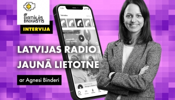 Latvijas Radio jaunā lietotne ar Agnesi Binderi