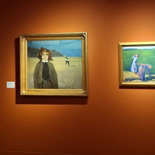 Beļģijā blakus van Gogam un Hoknijam ir skatāmas Purvīša un Valtera gleznas