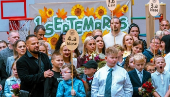 Zinību dienā viesojamies Rīgas 1. pamatskolā - attīstības centrā