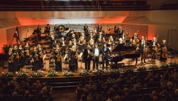 Andrejs Osokins, Liepājas Simfoniskais orķestris un Jānis Liepiņš koncertā "Latvijai 105"