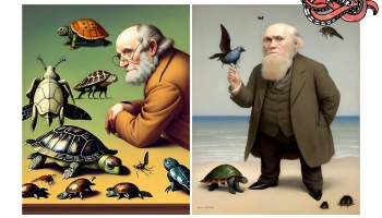 Darvina bruņurupuči, vaboles un dzīvnieku aizstāvība