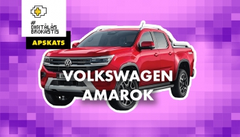Automašīnas "Volkswagen Amarok" apskats