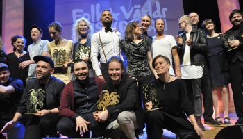 Ieskats Zviedrijas "Tautas un pasaules mūzikas balvas 2015" pasniegšanas ceremonijā