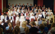 Sadziedājām ar Stokholmas un Minsteres latviešu koriem