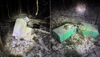 Latvijā fiksēti vairāki cigarešu kontrabandistu baloni no Baltkrievijas