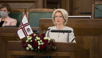 Svinīgā Saeimas sēde par godu Latvijas Republikas proklamēšanas 103.gadadienai
