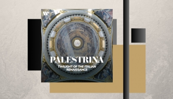 Jubilāra Džovanni Pjerluidži da Palestrīnas mūzika  "Warner Classics" izdotajā albumā