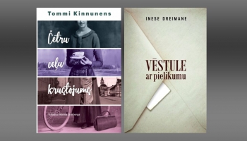 Tommi Kinnunena “Četru ceļu krustojums” un Ineses Dreimanes “Vēstule ar pielikumu”