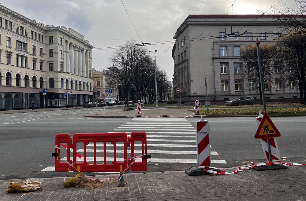 Rīga iela remonts satiksme