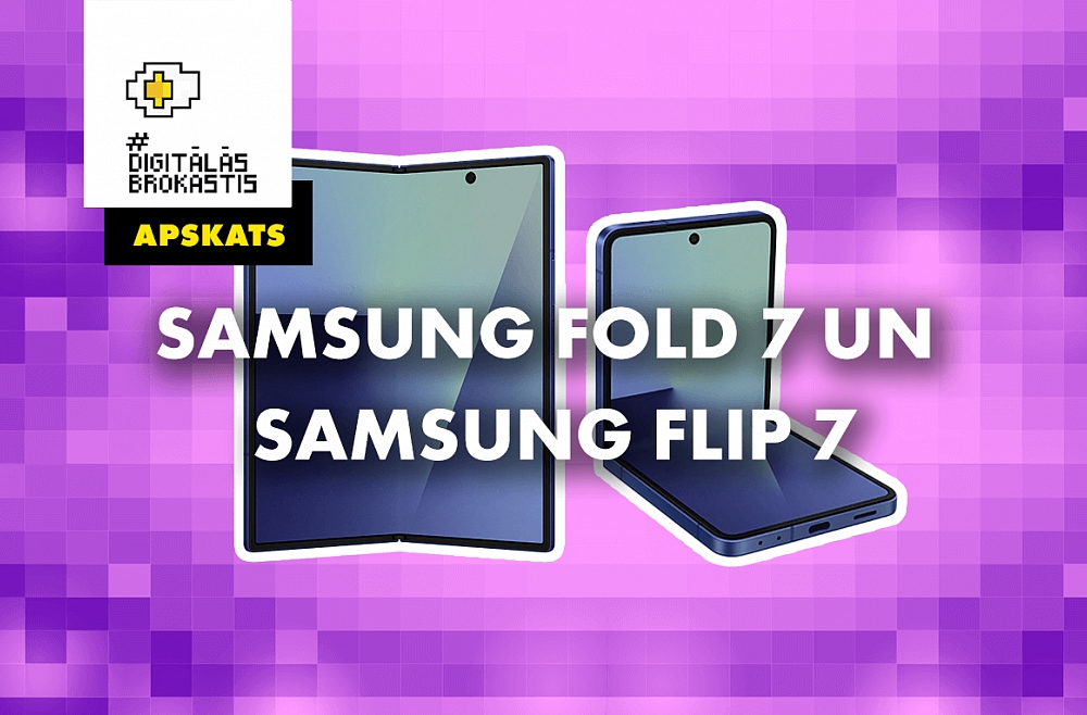 Viedtālruņu Samsung Fold 7 & Flip 7 apskats