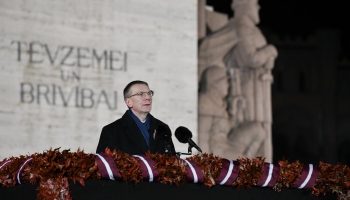 Праздничное обращение президента Латвии Эдгара Ринкевича