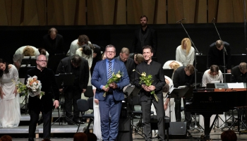 Ērika Ešenvalda simfonija klavierēm un korim "Vēstules". Pasaules pirmatskaņojums Cēsīs