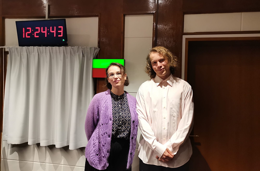 Kristers Šīmanis un Jevgēņija Frolova