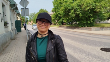 Расма Ездовска, знаток истории кулдигских ромов
