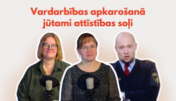 Vardarbeibys apkaruošonā jiutomi atteisteibys sūli