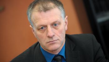 Rīgas domes opozīcijas pārstāvis Olafs Pulks par Rīgas budžeta izskatīšanu