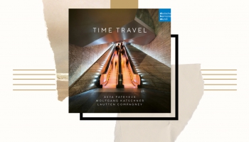 Asja Fatejeva (saksofons) un baroka ansamblis "Lautten Compagney" albumā "Time Travel"