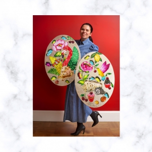 Gleznotāja Kristīne Luīze Avotiņa: Košās krāsas ir mana dzīves izjūta
