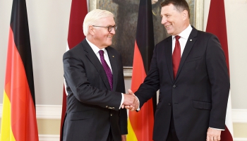 Vācijas prezidents: Vācija saprot, kā jūtas Baltijas iedzīvotāji pēc Krimas aneksijas