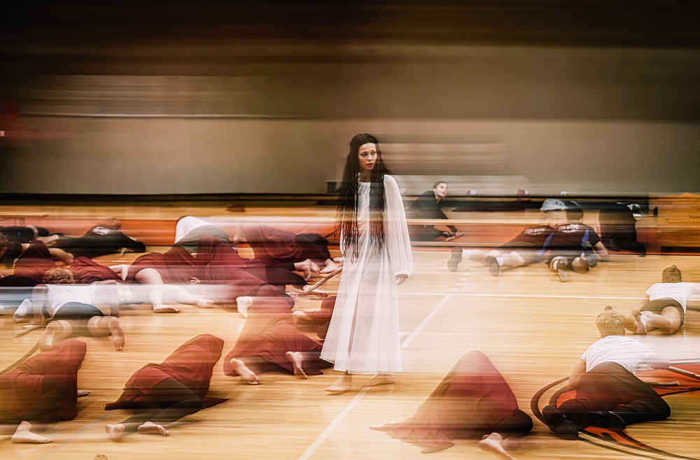 indulis un ārija dzirnas mēģinājums