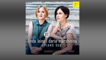 Klavierduets Linda Leine un Darja Maršiņina albumā "Es dur" ( 2019)