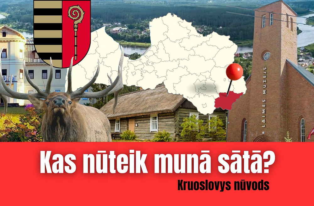 Kas nūteik munā sātā: kas četrūs godūs izdareits Kruoslovys nūvodā?