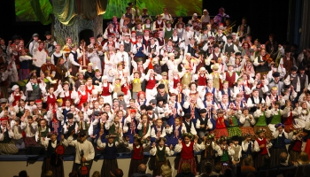 Folkloras konkursu laureātu koncerts "Bij' manā pūriņā" VEF Kultūras pilī
