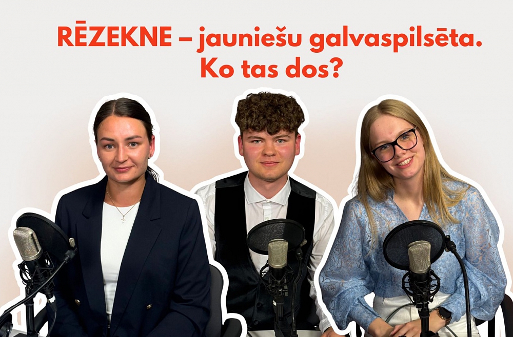 Rēzekne – jaunīšu golvyspiļsāta. Kū tys dūs?