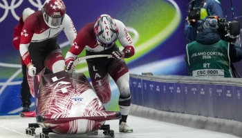 Šorttrekists neiekļūst ceturtdaļfinālā; bobslejistiem pēc pirmās dienas 6. vieta