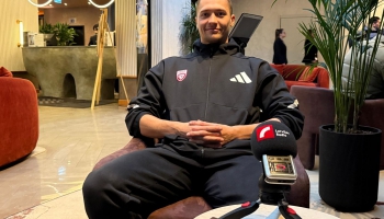 Ieskandinām Eiropas telpu futbola čempionāta finālturnīru. Saruna ar Miku Babri