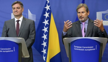 Bosnijas virzību uz ES kavē politiskā un etniskā sašķeltība