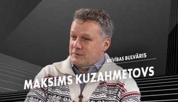 Krievijas opozīcijas žurnālists Maksims Kuzahmetovs: Šīs impērijas sabrukums ir neizbēgams