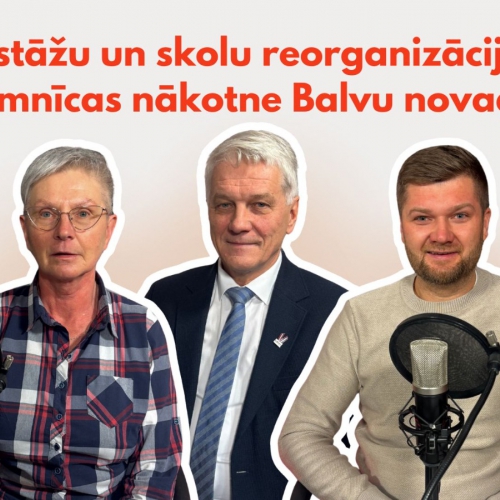 Kas nūteik munā sātā? Īstuožu i školu reorganizaceja, slimineicys nuokūtne Balvu nūvodā