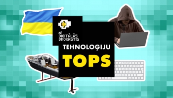 Tehnoloģiju ziņu topā: tehnoloģijas Ukrainas karā, TikTok 10 min. video un lidojoša laiva