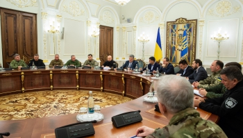 Pēc konflikta Kerčas šaurumā, Ukraina lems par kara stāvokļa izsludināšanu