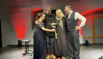 Gunta Kuzmas un Agneses Egliņas "Nakts sarunas" Spīķeru koncertzālē