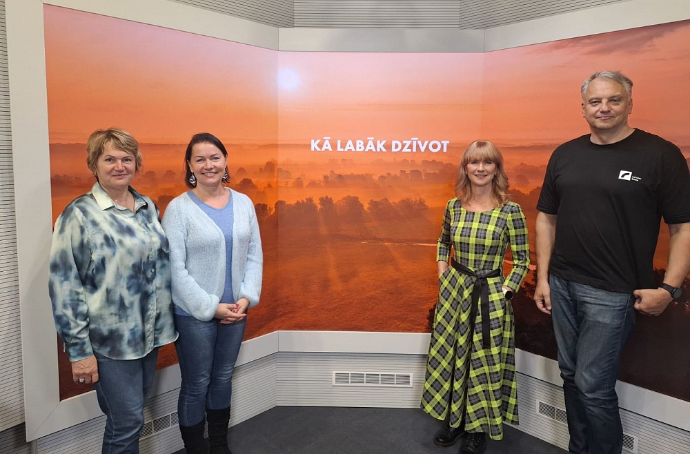 kldz-labdariba Inga Krišāne, Kadrija Beirote, Ilze Skuja un Elvis Jansons
