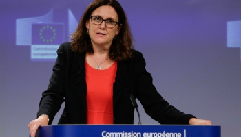 Komisāre: PTO sabrukums būtu katastrofa Eiropai