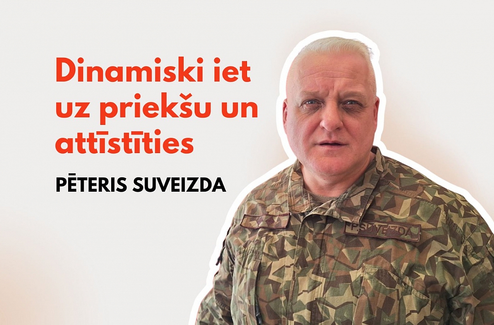 Pēteris Suveizda: dinamiski īt iz prīšku i atsateisteit