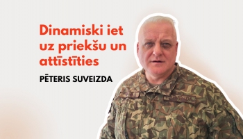 Pēteris Suveizda: dinamiski īt iz prīšku i atsateisteit