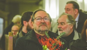 Terēze Gretere un Rīgas Saksofonu kvartets Georga Pelēča kantātē "Sniega šūpulī"