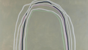 Zemapziņas iekustināšana Vidvuda Zviedra izstādē "Reiz bija zila zāle un zaļas debesis"