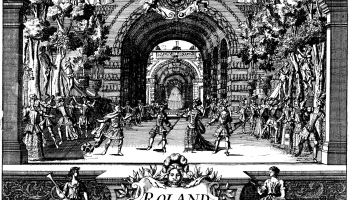 Ž.B. Lullī galma operas "Rolands" 3., 4. un 5. cēliens