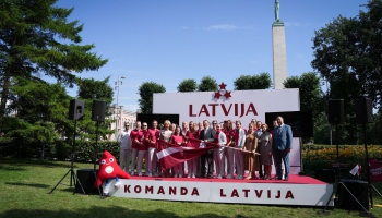 Latvijas sportisti un arī žurnālisti gatavojas doties uz Parīzi