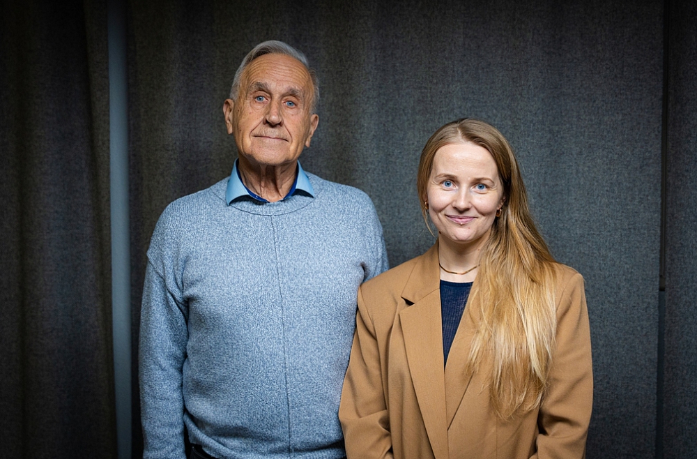 Jānis Erenštreits un Signe Lagzdiņa