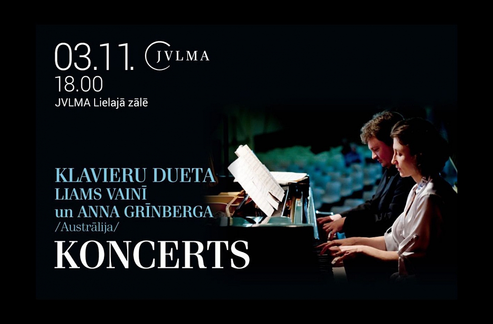 klavieru duets afiša